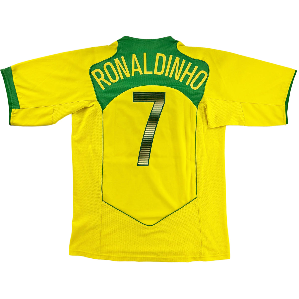 2004-06 Brazilië Thuis Shirt Ronaldinho - Oldschool Voetbalshirts