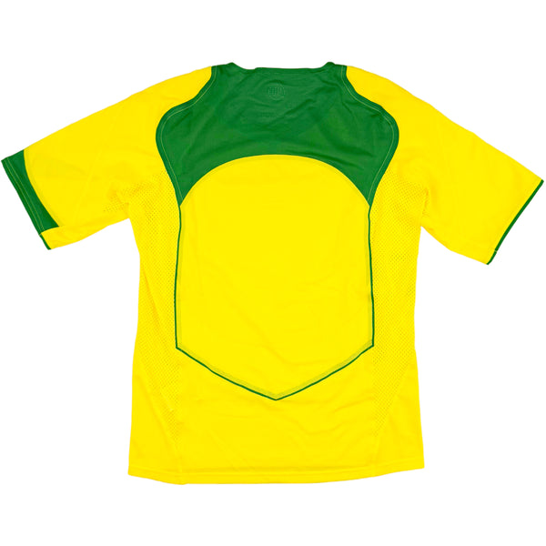 2004 Brazilie Thuis Shirt - Oldschool Voetbalshirts