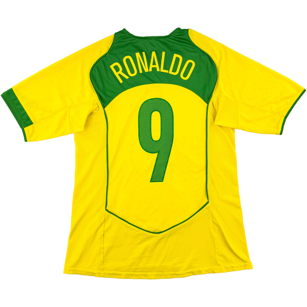 2004-06 Brazilië Thuis Shirt Ronaldo - Oldschool Voetbalshirts