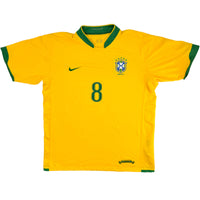 2006 Brazilië WK Thuis Shirt Kaká - Oldschool Voetbalshirts