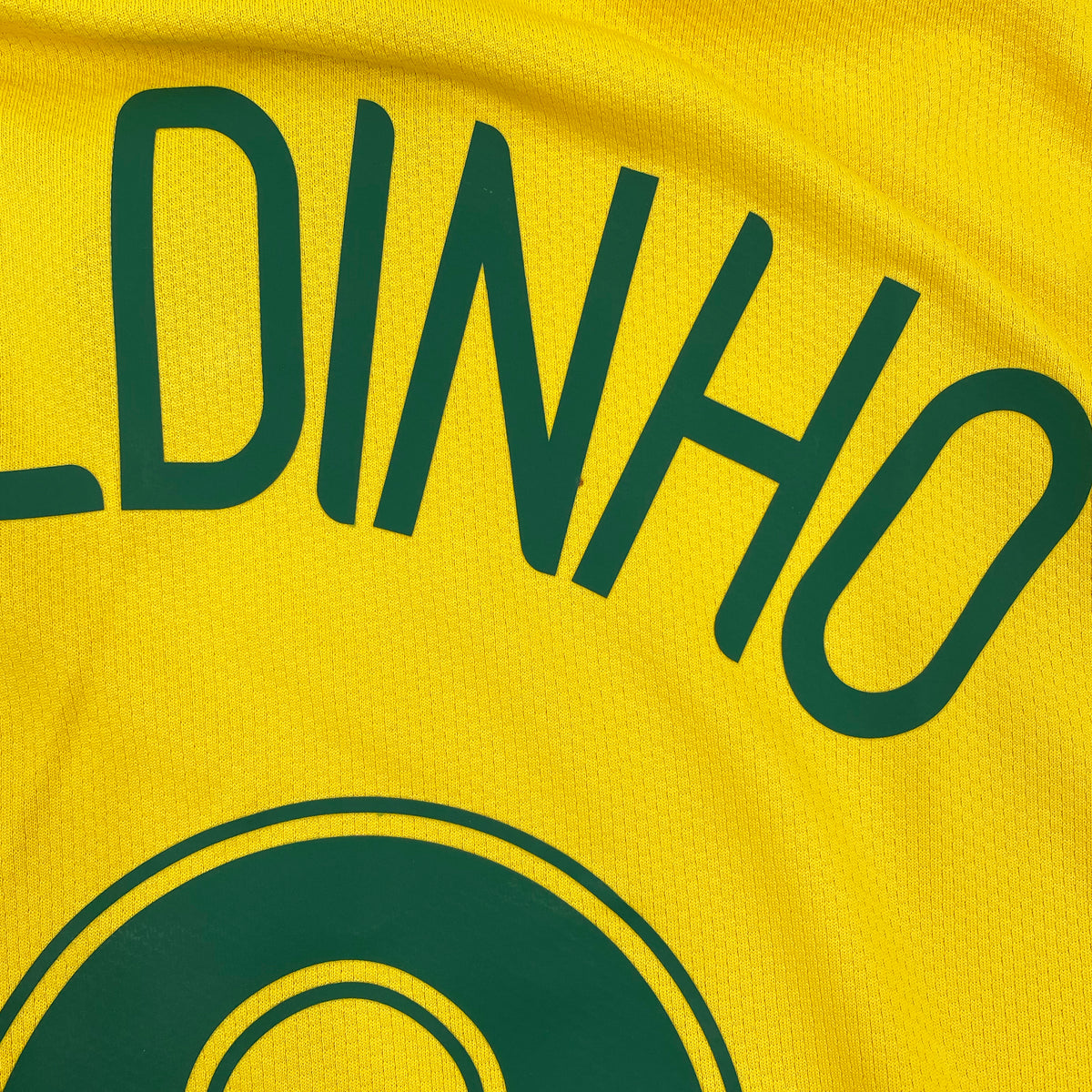 2006 Brazilië WK Thuis Shirt Ronaldinho - Oldschool Voetbalshirts