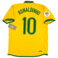 2006 Brasilien WM Heimtrikot Ronaldinho