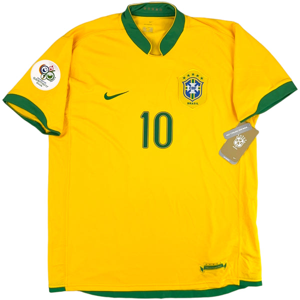2006 Brazil World Cup Home Shirt Ronaldinho