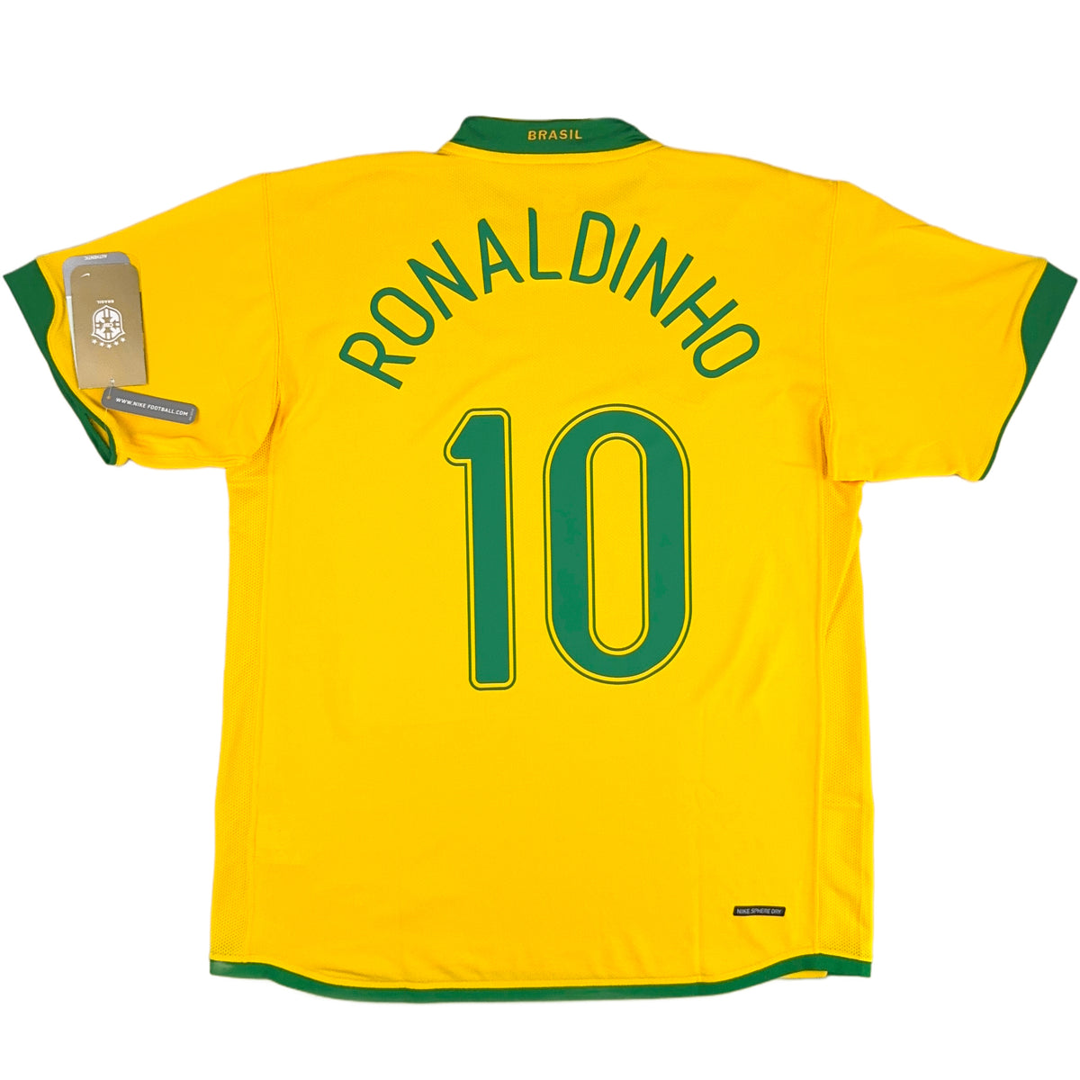 2006 Brazil World Cup Home Shirt Ronaldinho