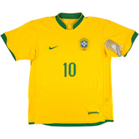 2006 Brazil World Cup Home Shirt Ronaldinho