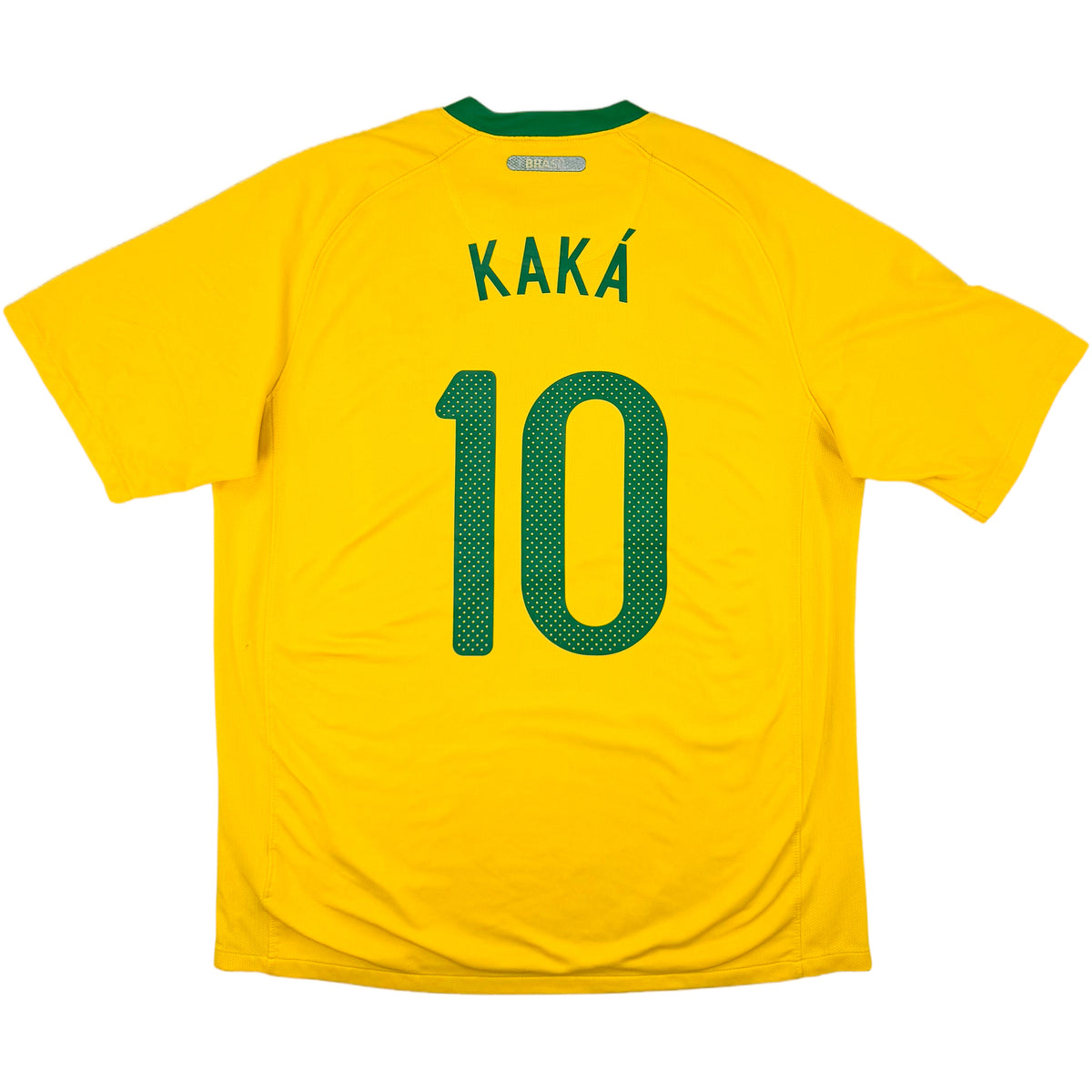 2010 Brazilië WK Thuis Shirt Kaka - Oldschool Voetbalshirts
