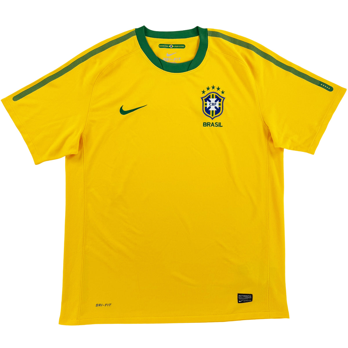 2010 Brazil World Cup Home Shirt - 10/10 - (L)