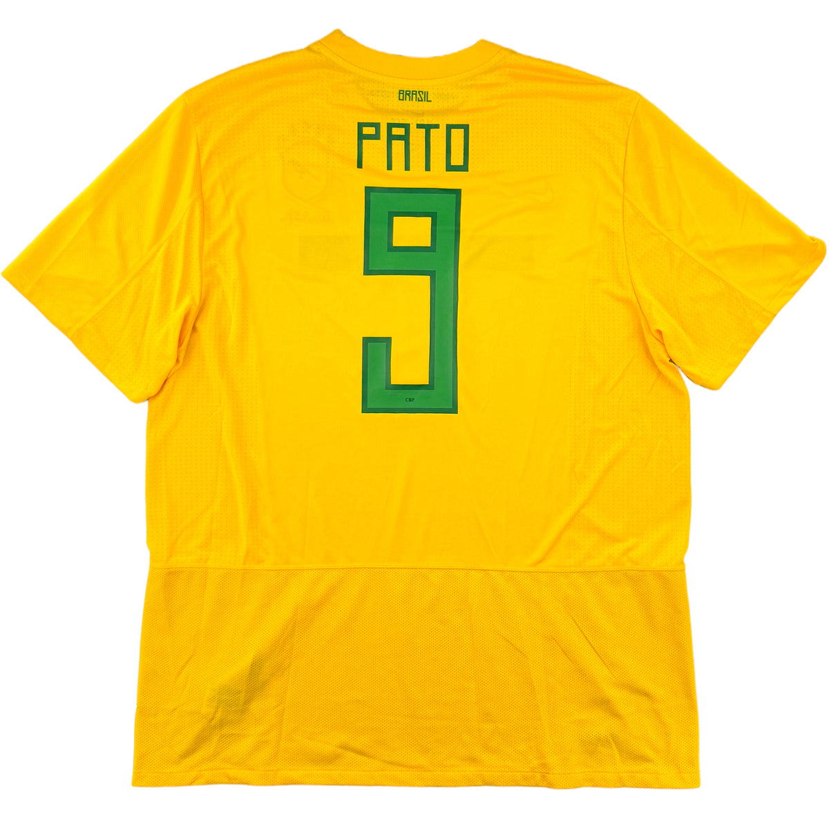 2011-12 Brazilie Thuis Shirt Pato - Oldschool Voetbalshirts