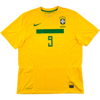 2011-12 Brazilie Thuis Shirt Pato - Oldschool Voetbalshirts