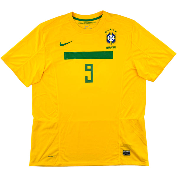 2011-12 Brazilie Thuis Shirt Pato - Oldschool Voetbalshirts