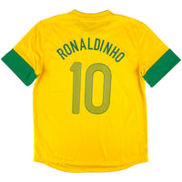2012-13 Brazilië Thuis Shirt Ronaldinho