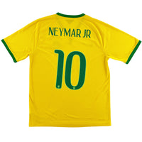 2014 Brazilië WK Thuis Shirt Neymar - Oldschool Voetbalshirts