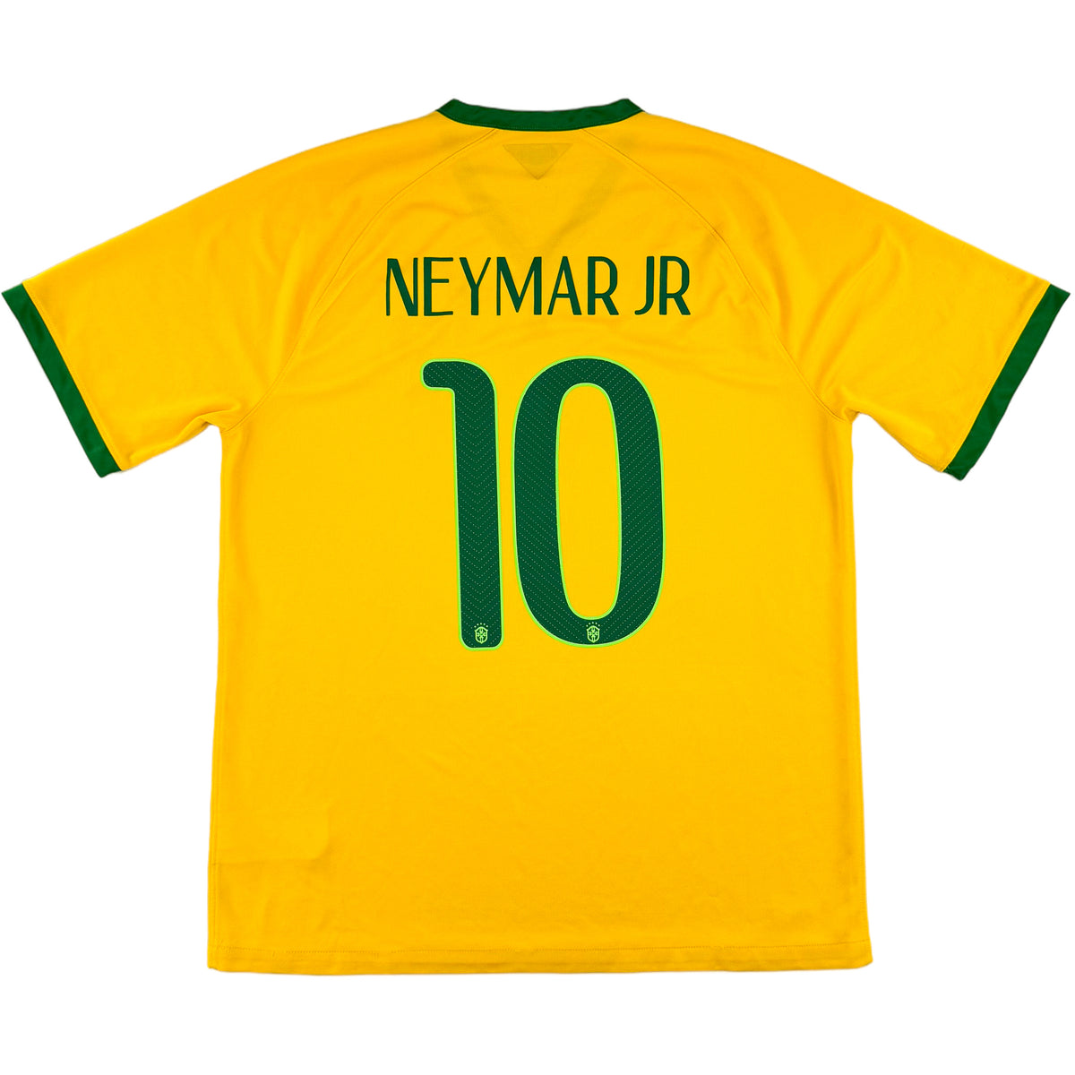 2014 Brazilië WK Thuis Shirt Neymar - Oldschool Voetbalshirts