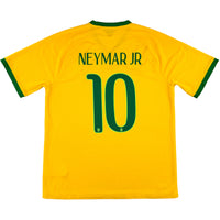 2014 Brazilië WK Thuis Shirt Neymar - Oldschool Voetbalshirts