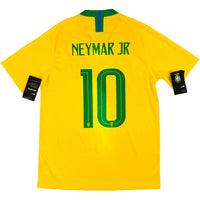 2018 Brazil World Cup Home Shirt Neymar