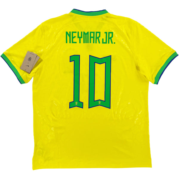 2022 Brazilie WK Thuis Shirt Neymar - Oldschool Voetbalshirts