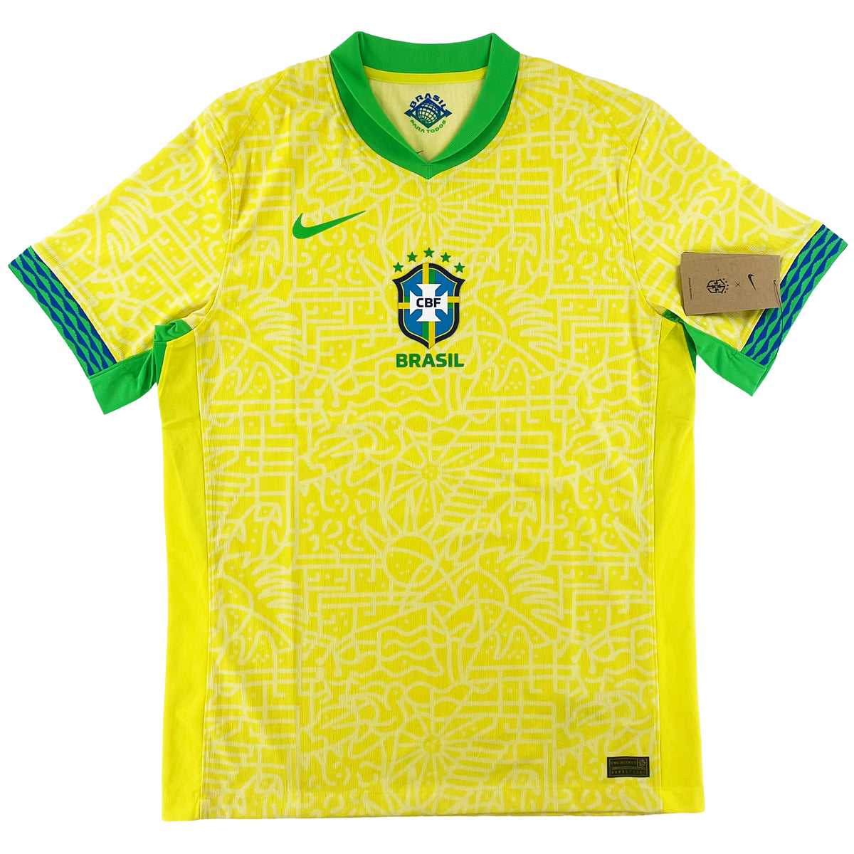 2024-25 Brazilië Pro Thuis Shirt - Oldschool Voetbalshirts