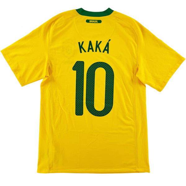 2010 Brazilië WK Thuis Shirt Kaka - Oldschool Voetbalshirts