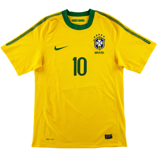 2010 Brazilië WK Thuis Shirt Kaka - Oldschool Voetbalshirts