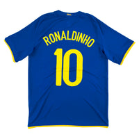 Brazil - Away Shirt - RONALDINHO #10 - 2008/10 - Size M - 9/10