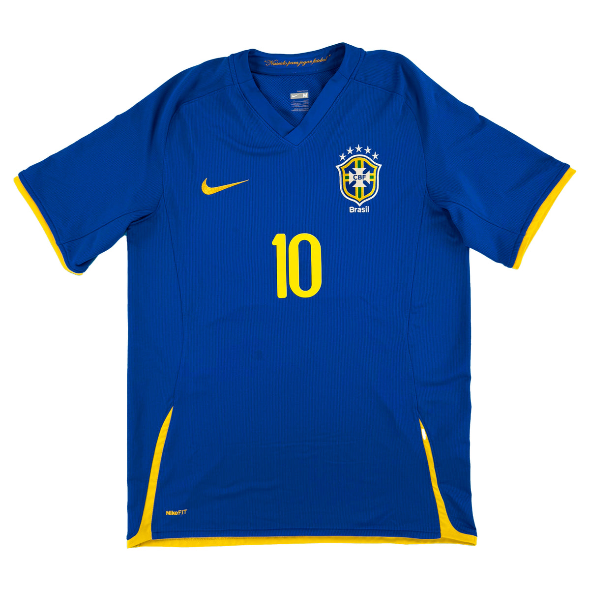 Brazil - Away Shirt - RONALDINHO #10 - 2008/10 - Size M - 9/10