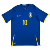 Brazil - Away Shirt - RONALDINHO #10 - 2008/10 - Size M - 9/10