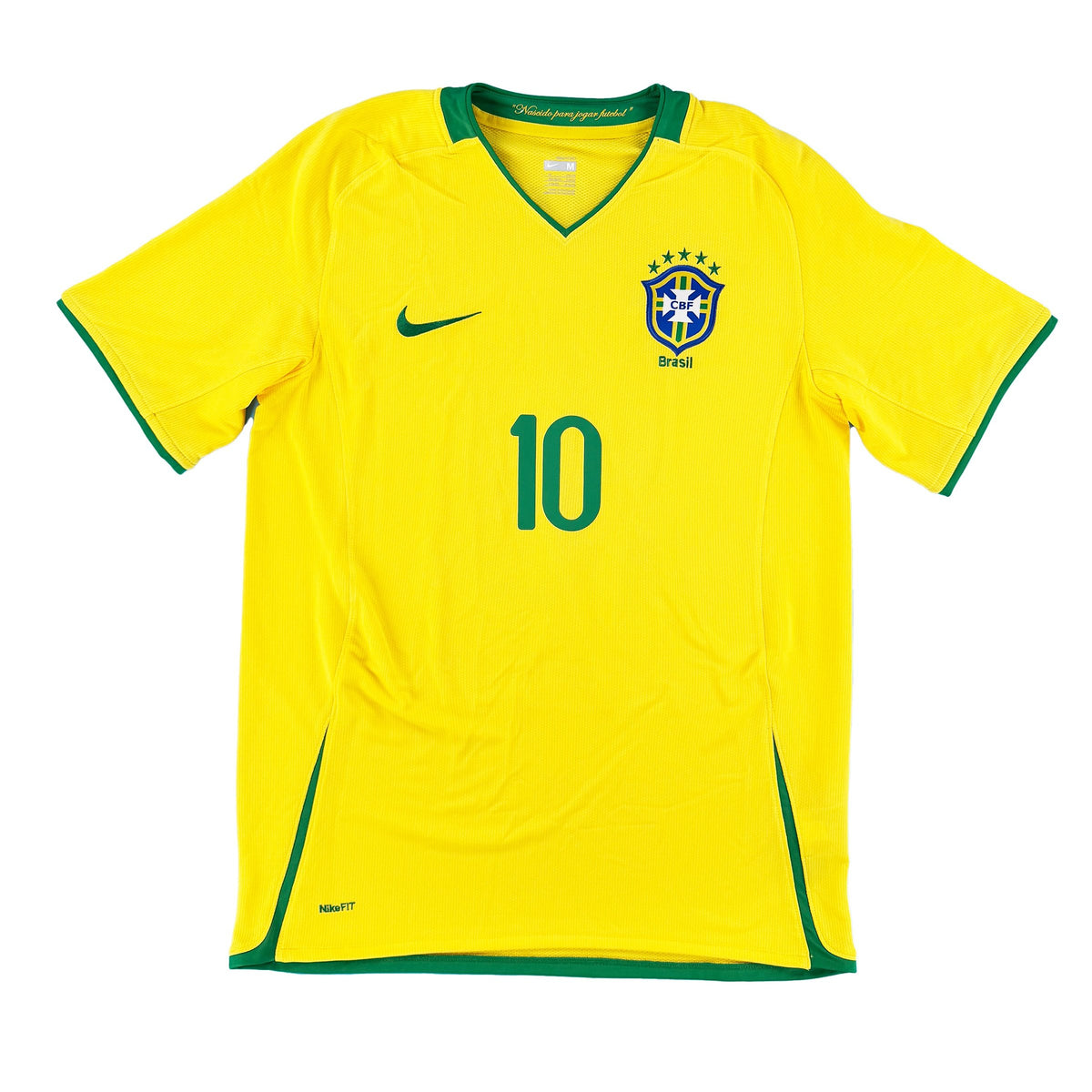 Brazil - Home Shirt - RONALDINHO #10 - 2008/10 - Size M - 10/10