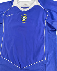 Brazil - Away Shirt - 2004/06 - Size M - 9/10