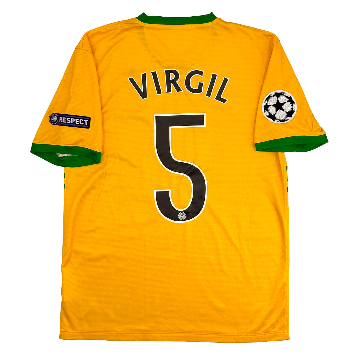 2013-14 Celtic Uit Shirt Van Dijk - Oldschool Voetbalshirts