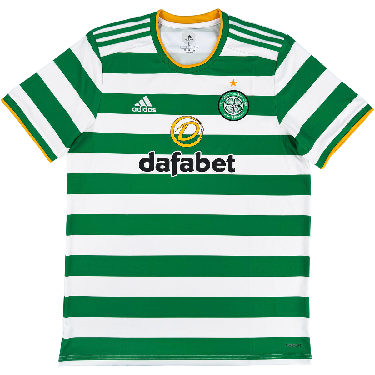 2020-21 Celtic Thuis Shirt - 9/10 - (M)