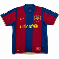 2007-08 Barcelona Thuis Shirt Ronaldinho