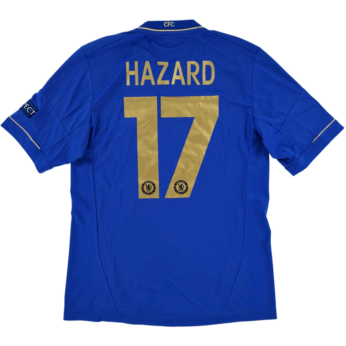 2012-13 Chelsea Thuis Shirt Hazard - Oldschool Voetbalshirts