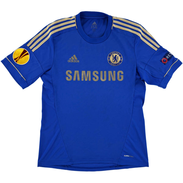 2012-13 Chelsea Thuis Shirt Hazard - Oldschool Voetbalshirts