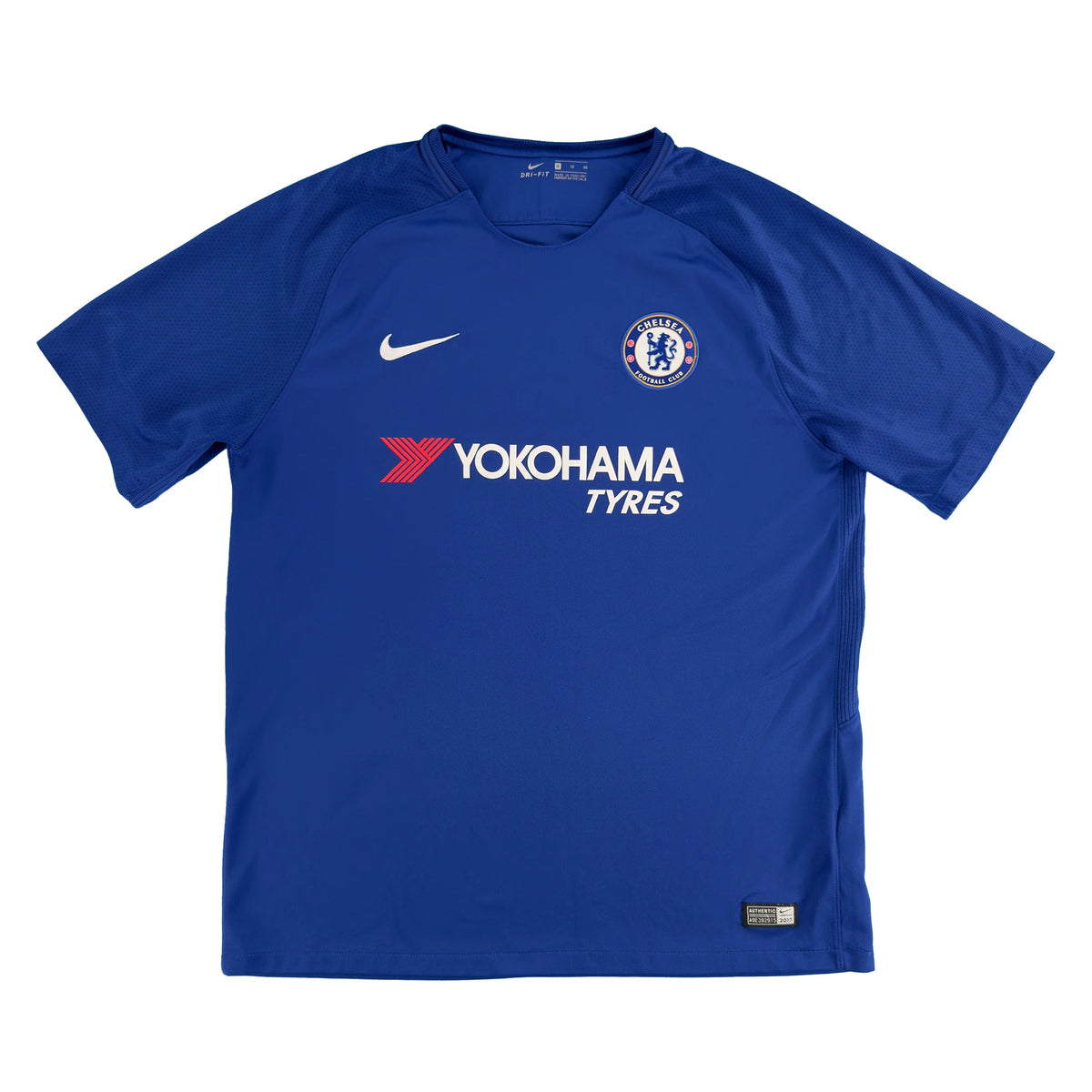 2017-18 Chelsea Thuis Shirt Hazard - Oldschool Voetbalshirts