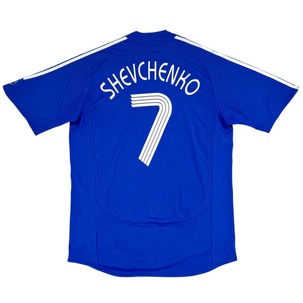 2006-08 Chelsea Thuis Shirt Shevchenko - 8/10 - (L) - Oldschool Voetbalshirts
