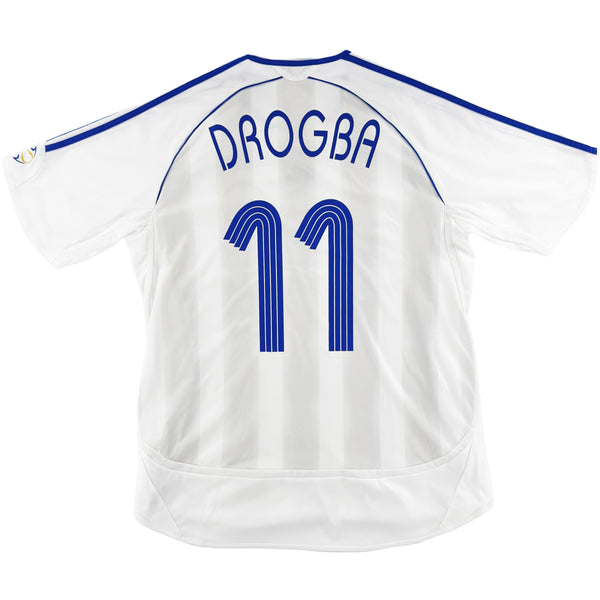 2006-07 Chelsea Uit Shirt Drogba - Oldschool Voetbalshirts