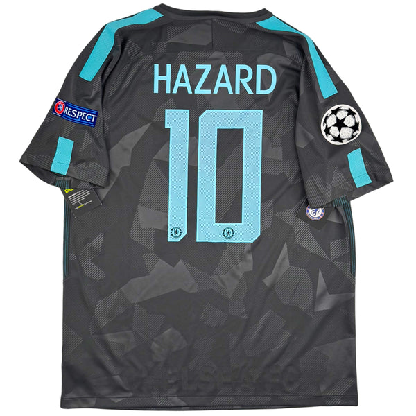 2017-18 Chelsea Uit Shirt Hazard - Oldschool Voetbalshirts