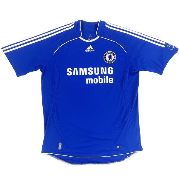 2006-08 Chelsea Thuis Shirt Drogba - 9/10 - (L) - Oldschool Voetbalshirts