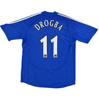 2006-08 Chelsea Thuis Shirt Drogba - Oldschool Voetbalshirts