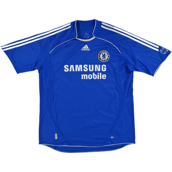 2006-08 Chelsea Thuis Shirt Drogba - Oldschool Voetbalshirts