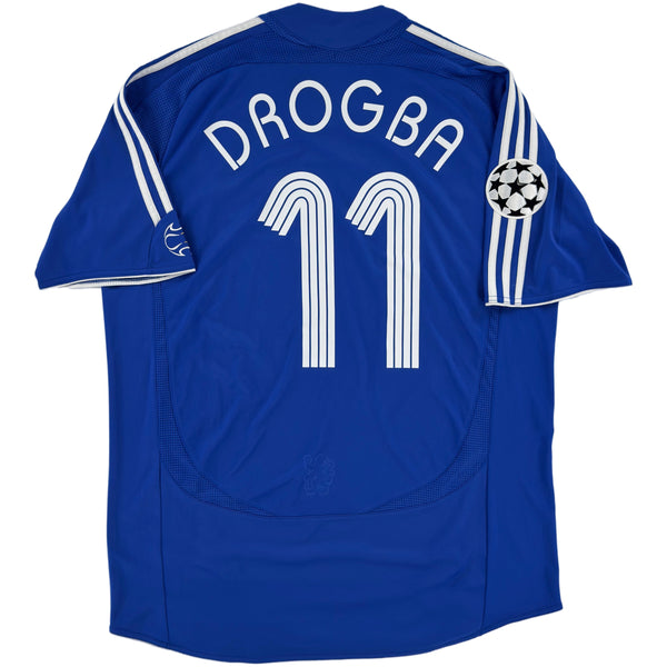 2006-08 Chelsea Thuis Shirt Drogba - Oldschool Voetbalshirts