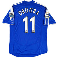 2006-08 Chelsea Thuis Shirt Drogba - Oldschool Voetbalshirts