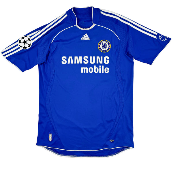 2006-08 Chelsea Thuis Shirt Drogba - Oldschool Voetbalshirts