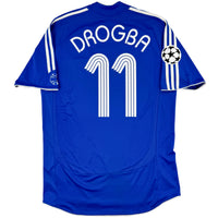 2006-08 Chelsea Thuis Shirt Drogba - Oldschool Voetbalshirts