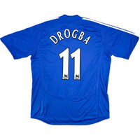 2006-08 Chelsea Thuis Shirt Drogba - Oldschool Voetbalshirts