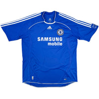 2006-08 Chelsea Thuis Shirt Drogba - Oldschool Voetbalshirts