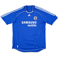 2006-08 Chelsea Thuis Shirt - 7/10 - (XL) - Oldschool Voetbalshirts
