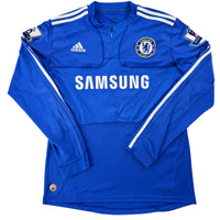 2009-10 Chelsea Thuis Shirt Drogba #11 - 9/10 - (M) - Oldschool Voetbalshirts