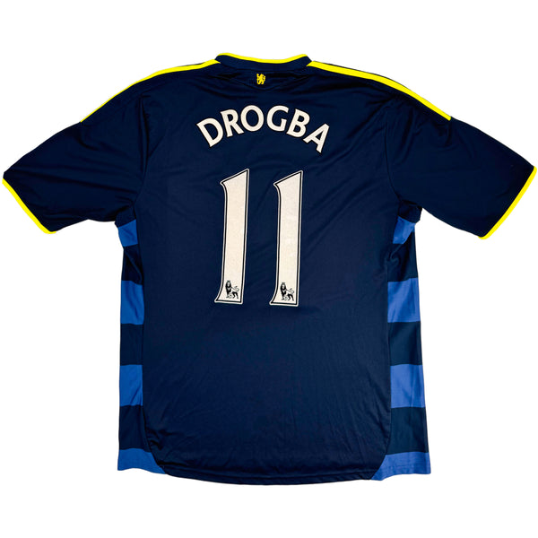 2009-10 Chelsea Uit Shirt Drogba - Oldschool Voetbalshirts