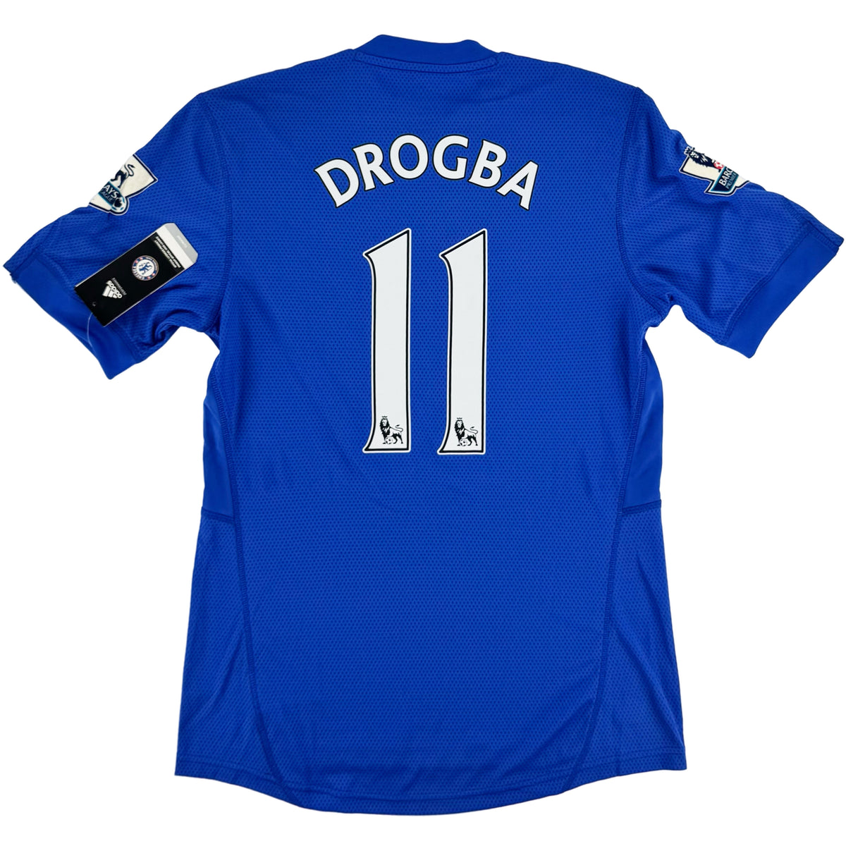 2009-10 Chelsea Thuisshirt Drogba #11 - Nieuw - (S) - Oldschool Voetbalshirts